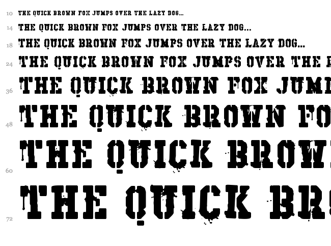 Dirnaith font waterfall